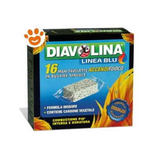 Diavolina Linea Blu ACCENDI-FUOCO Lignite