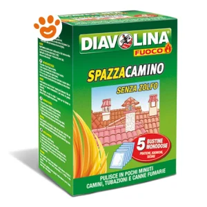 Diavolina Spazzacamino Pulitore Bustine