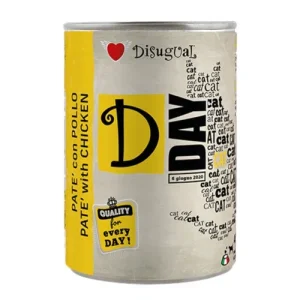 DISUGUAL Cat D-Day Patè con Pollo 400gr