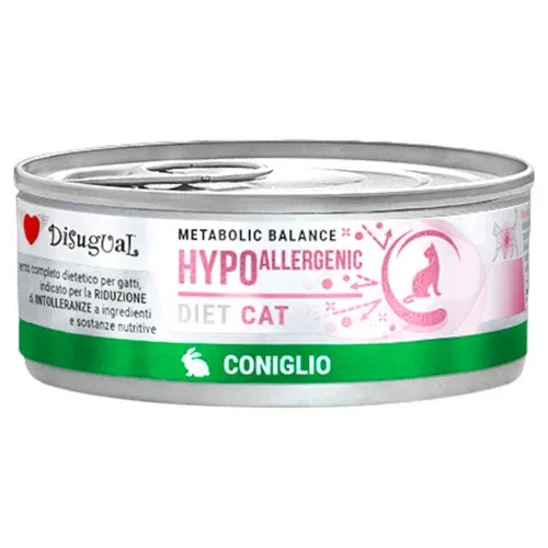 DISUGUAL Cat Hypoallergenic Patè al Coniglio 85gr