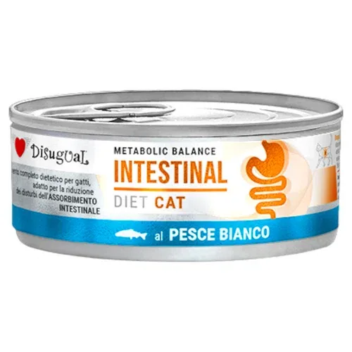 DISUGUAL Gatto Intestinal Patè al Pesce Bianco 85gr