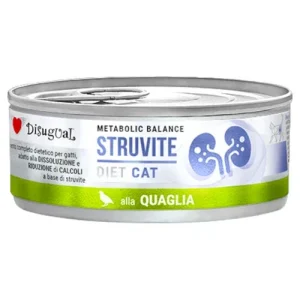 DISUGUAL Gatto Struvite Patè alla Quaglia 85gr