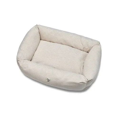 Divanetto Cotone Righe Grigio