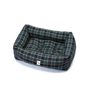 Divanetto Cotone Scozzese Blu
