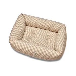 Divanetto Cotone Vichy Beige
