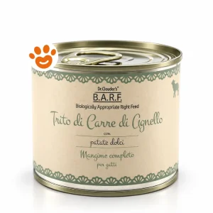 Dr.Clauder’s BARF Cat Menù Completo Trito di Agnello con Patate