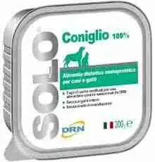 DRN DOG E CAT PATE SOLO CONIGLIO 300 GR