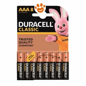 Duracell Batterie Stilo Classic AAA Pile Alcaline