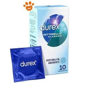 Durex Preservativi Settebello Classico Profilattici Aderenti