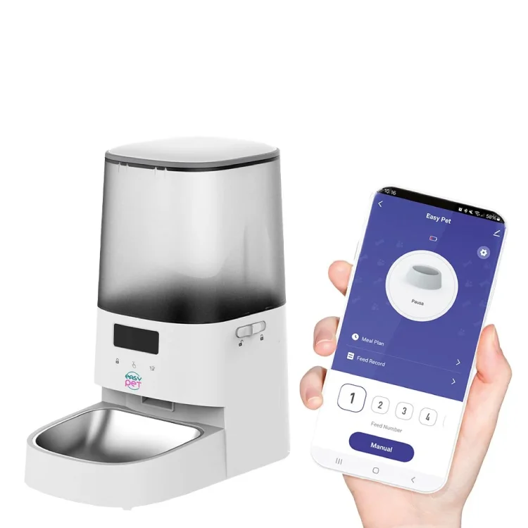 Easypet Dog&Cat Distributore Automatico di Cibo (5Lt) + App - Image 2