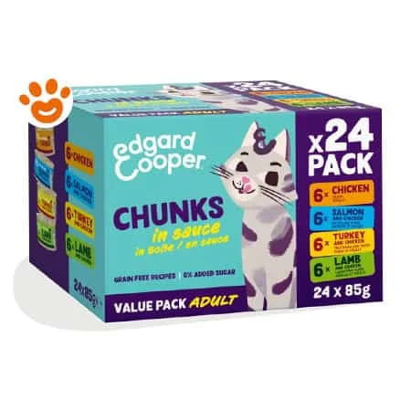 Edgard Cooper Cat Adult Assortito Multipack (24×85 Gr)