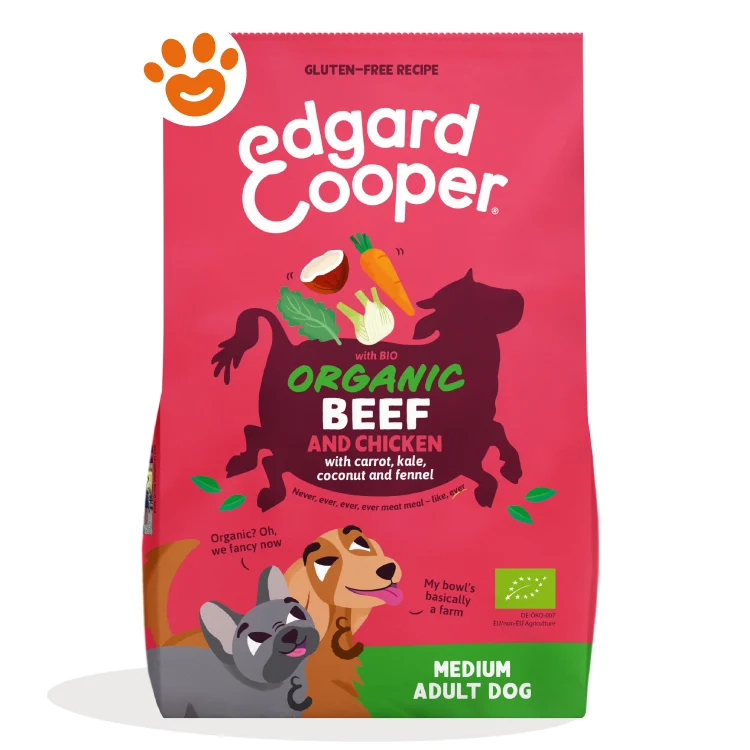 Edgard Cooper Dog Adult Medium Manzo con Pollo
