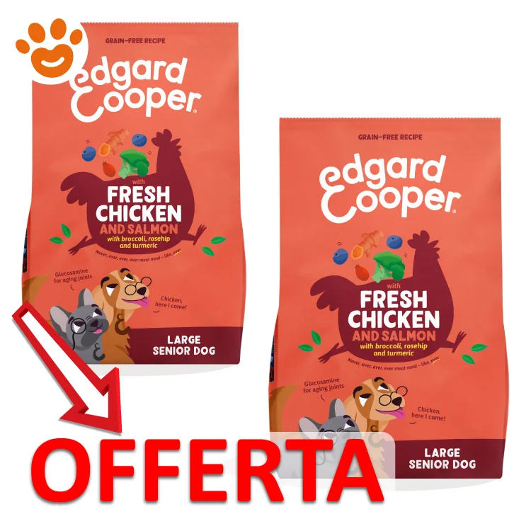 Edgard Cooper Dog Senior Pollo e Salmone - Image 2