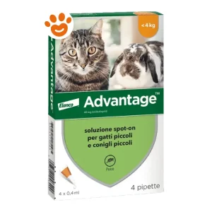 Elanco Cat Advantage per Gatti e Conigli (<4kg)