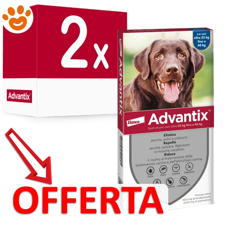 Elanco Dog Advantix Spot-On (25-40kg) - Image 2