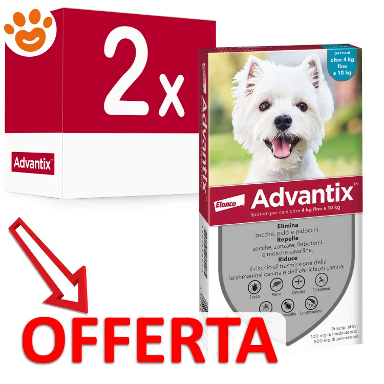 Elanco Dog Advantix Spot-On (4-10kg) - Image 2