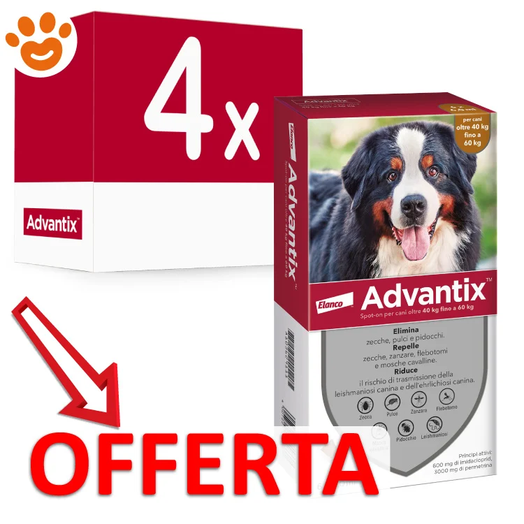 Elanco Dog Advantix Spot-On (40-60kg) - Image 2