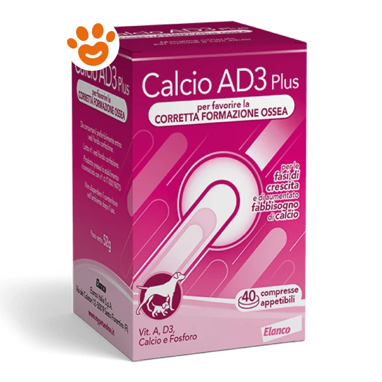 Elanco Dog Calcio AD3 Plus Compresse