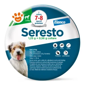 Elanco Dog Seresto Collare Antiparassitario (<8kg)