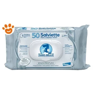 Elanco Sano e Bello Dog & Cat Salviette Detergenti Senza Profumo