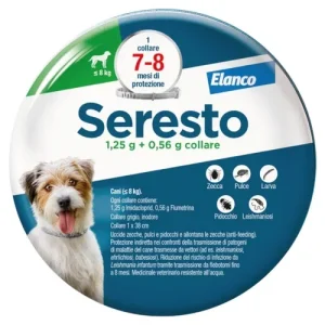 ELANCO Seresto Collare Antiparassitario fino a 8Kg