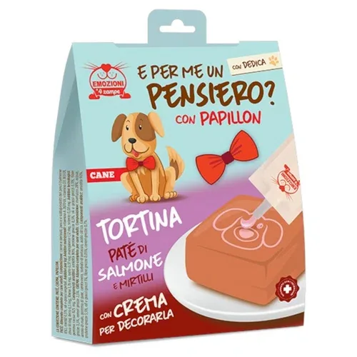 EMOZIONI A 4 ZAMPE Cane Un Pensiero con Salmone e Crema