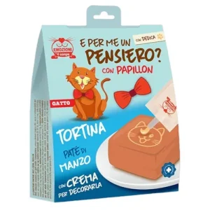 EMOZIONI A 4 ZAMPE Gatto Un Pensiero con Manzo e Crema