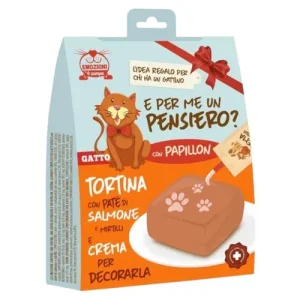 EMOZIONI A 4 ZAMPE Gatto Un Pensiero con Salmone e Crema