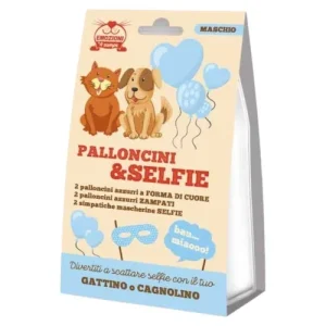 EMOZIONI A 4 ZAMPE Palloncini&amp;Selfie Maschio