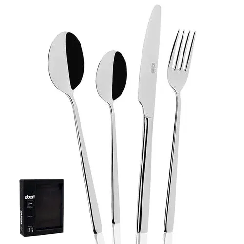 Ergo Servizio Posate In Acciaio Inox - Set 24 Pz