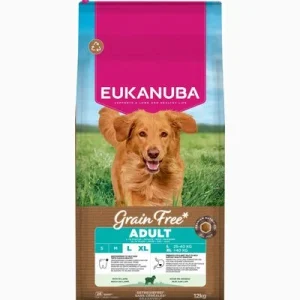 Eukanuba Grain Free Adult Large con Agnello