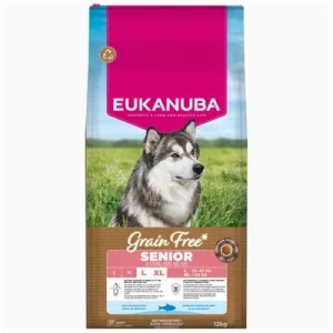 Eukanuba Grain Free Senior Large & Giant Pesce oceanico