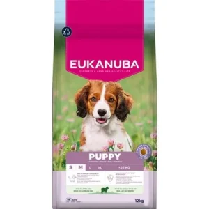 Eukanuba Premium Nutrition Puppy Small & Medium Breed Agnello & Riso