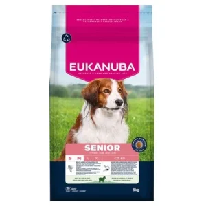 Eukanuba Premium Nutrition Senior Small & Medium Breed Agnello & Riso