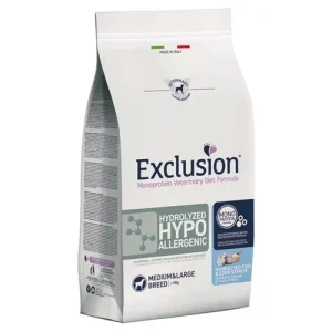 EXCLUSION Cane Hydrolized Hypoallergenic Pesce Medium&amp;Large 2Kg