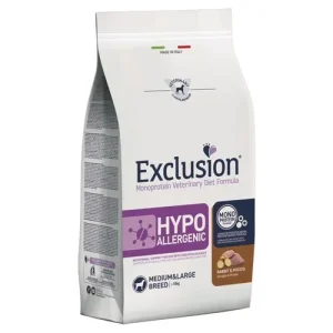 EXCLUSION Cane Hypoallergenic Medium&amp;Large Breed Coniglio e Patate Adult 12Kg