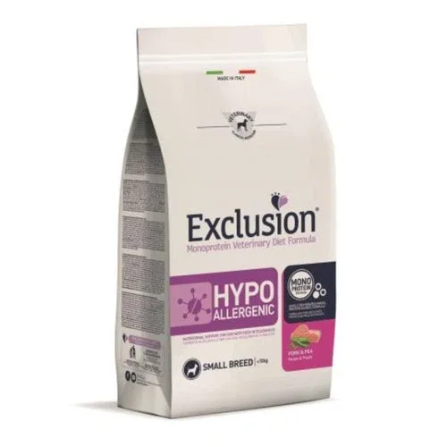 Exclusion Cani Adulti Taglia Mini Gusto Maiale E Piselli 2Kg