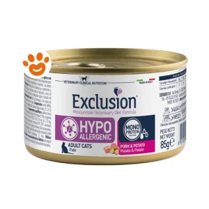 Exclusion Cat Hypoallergenic Adult Maiale e Patate