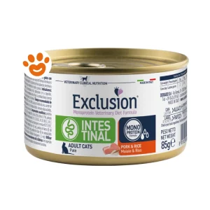 Exclusion Cat Intestinal Adult Maiale e Riso