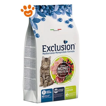 Exclusion Cat Mediterraneo Monoproteico Noble Grain Adult Pollo