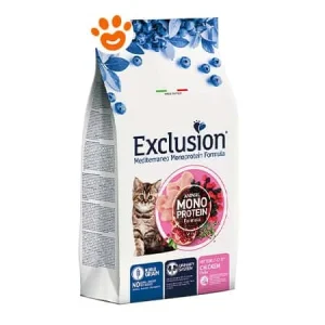 Exclusion Cat Mediterraneo Monoproteico Noble Grain Kitten Pollo