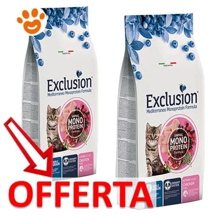 Exclusion Cat Mediterraneo Monoproteico Noble Grain Kitten Pollo - Image 2