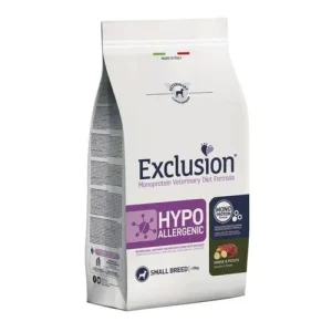 Exclusion Cibo Cani Adulti Mini Con Cavallo E Patate 2Kg