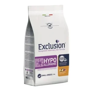 Exclusion Cibo Cani Adulti Taglia Mini Anatra E Patate 2Kg