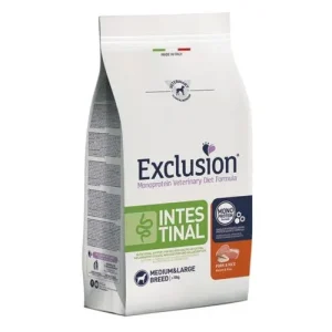 Exclusion Cibo Per Cani Medium Large Maiale E Riso 12Kg