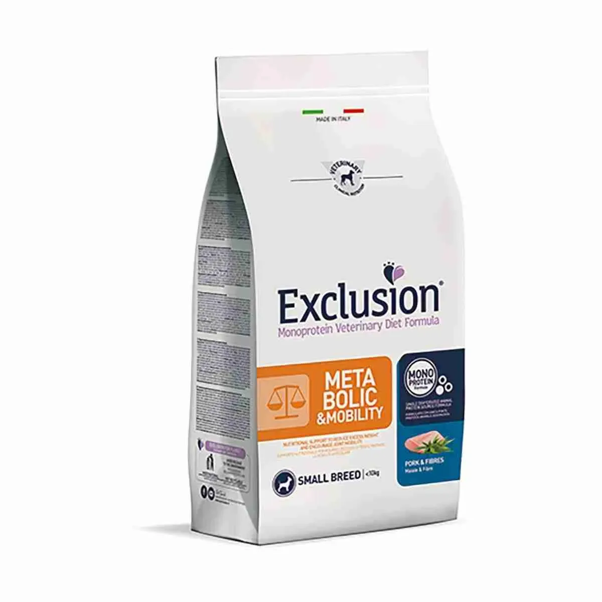 EXCLUSION DIET HYPO METAB + MOBIL SMALL MAIALE KG 2