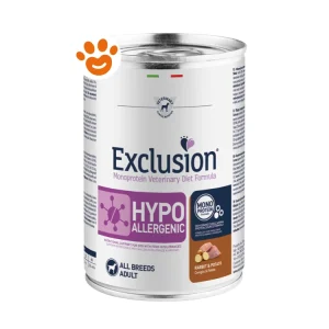 Exclusion Dog Diet Hypoallergenic Adult Coniglio e Patate