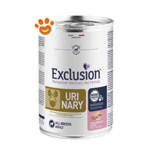 Exclusion Dog Diet Urinary Maiale Sorgo e Riso