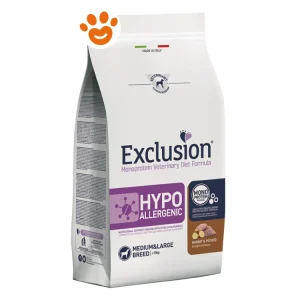 Exclusion Dog Hypoallergenic Adult Medium Large Breed Coniglio e Patate