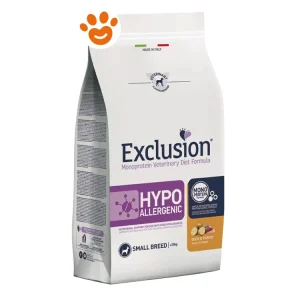 Exclusion Dog Hypoallergenic Adult Small Breeds Anatra e Patate